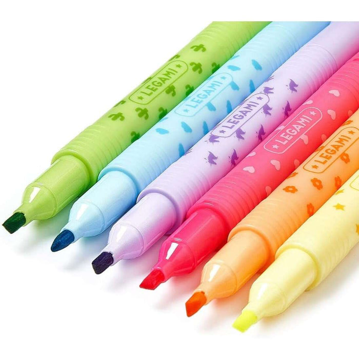 LEGAMI Set Di 6 Evidenziatori Cancellabili Magic Highlighters - LEGEH0001