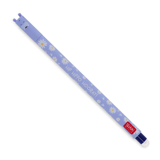 LEGAMI Penna Gel Cancellabile Ippopotamo - LEGEP0028