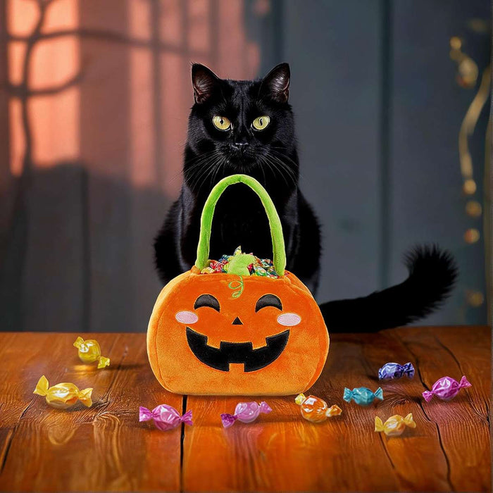 LEGAMI Borsa Dolcetto O Scherzetto Forma Zucca Halloween - LEGHCB0001