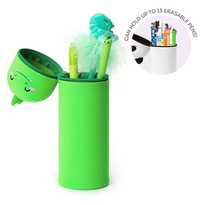 LEGAMI Astuccio 2 In 1 In Morbido Silicone Kawaii Dino - LEGKA0006