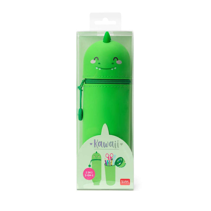 LEGAMI Astuccio 2 In 1 In Morbido Silicone Kawaii Dino - LEGKA0006