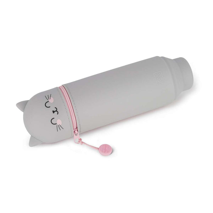 LEGAMI Astuccio 2 In 1 In Morbido Silicone Kawaii Gatto - LEGKA0009