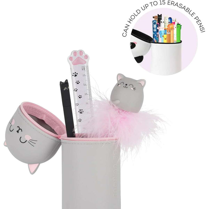 LEGAMI Astuccio 2 In 1 In Morbido Silicone Kawaii Kitty - LEGKA0016