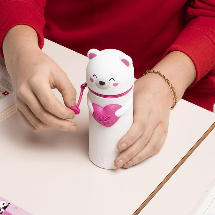 LEGAMI Astuccio 2 In 1 In Morbido Silicone Teddy Bear Love - LEGKA0019
