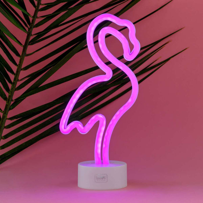 LEGAMI Lampada Led Effetto Neon It'S A Sign Flamingo - LEGLL0002
