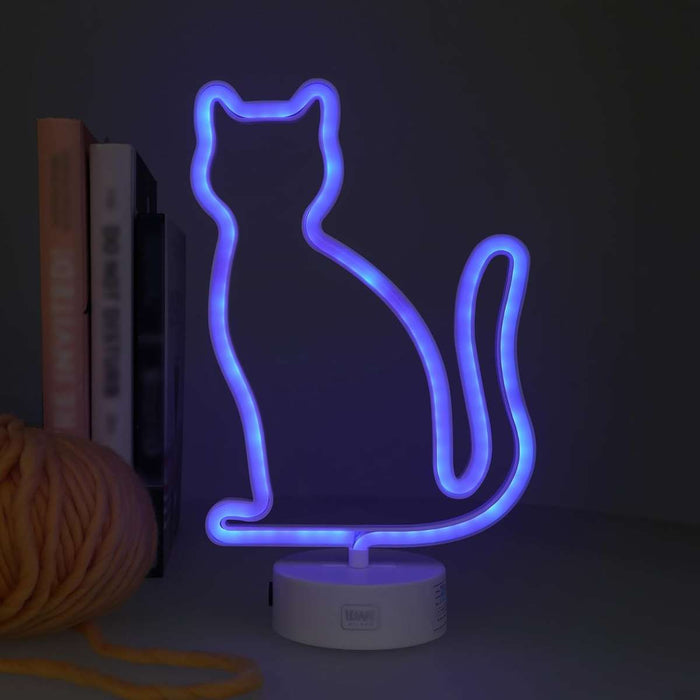 LEGAMI Lampada Led Effetto Neon It'S A Sign Kitty - LEGLL0006