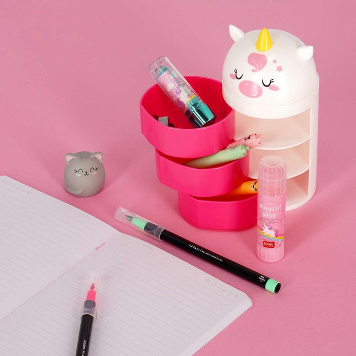 LEGAMI Organiser Da Scrivania Awwrganiser Unicorn - LEGMDR0003