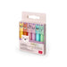 LEGAMI Set Di 6 Mini Evidenziatori Pastello Teddy'S Style - LEGMH0004