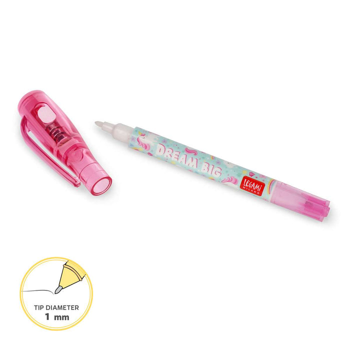 LEGAMI Penna Con Inchiostro Invisibile Unicorno - LEGMIN0001