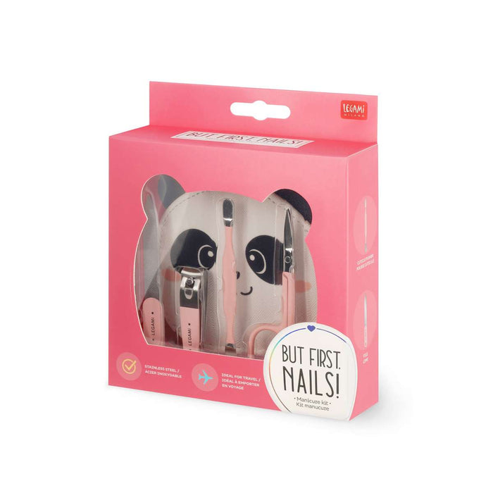 LEGAMI But First Nails Manicure Set Panda - LEGMST0001