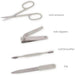 LEGAMI But First Nails Manicure Set Kitty - LEGMST0002