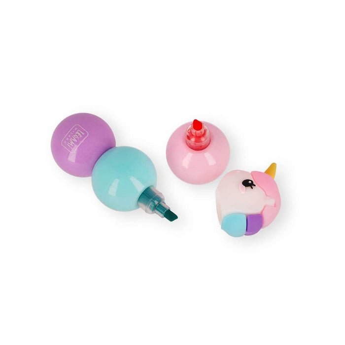 LEGAMI 3 In 1 Highlighter Unicorno Evidenziatore - LEGMUMA0001
