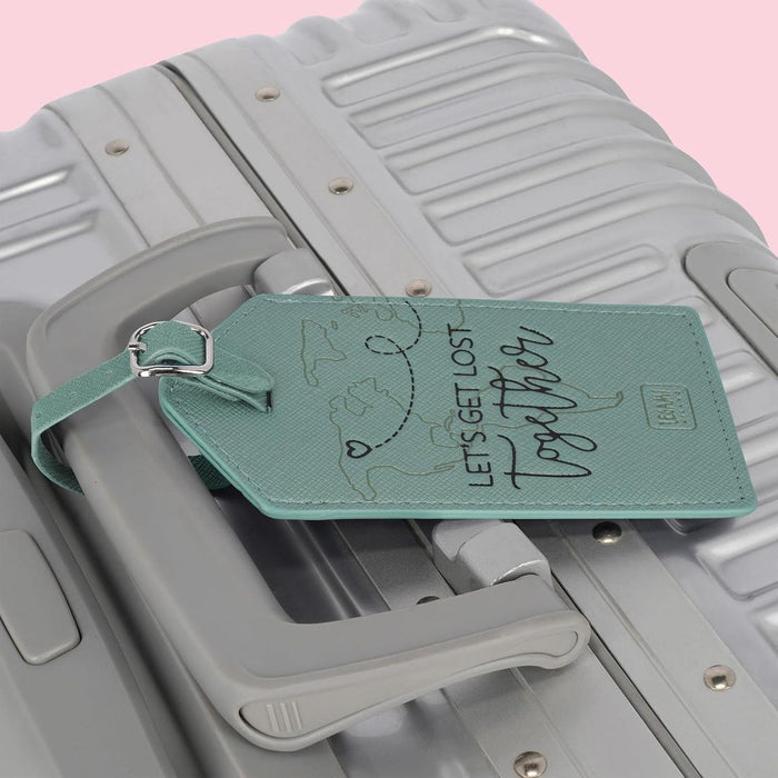 LEGAMI Set Di 2 Etichette Bagaglio Let'S Get Lost Together - LEGNLUG0006