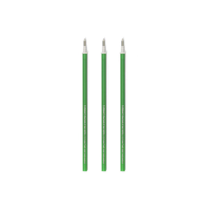 LEGAMI Refill Per Penna Gel Cancellabile 3 Pezzi Verde - LEGREFEP0007