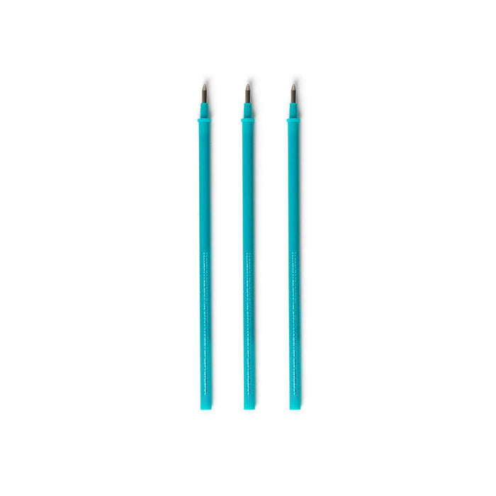 LEGAMI Refill Per Penna Gel Cancellabile 3 Pezzi Turchese - LEGREFEP0010