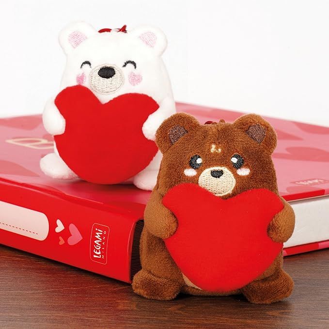 LEGAMI 2 Portachiavi Con Peluche Super Soft Tiny - LEGSPK0001