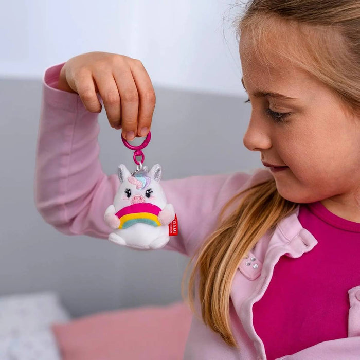 LEGAMI Portachiavi Di Peluche Unicorn Tiny Super Soft! - LEGSPK0003