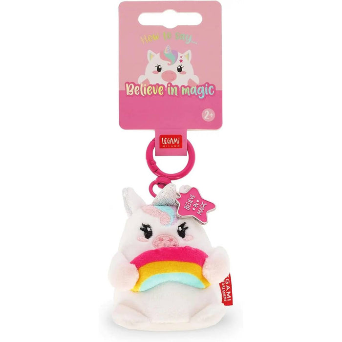 LEGAMI Portachiavi Di Peluche Unicorn Tiny Super Soft! - LEGSPK0003