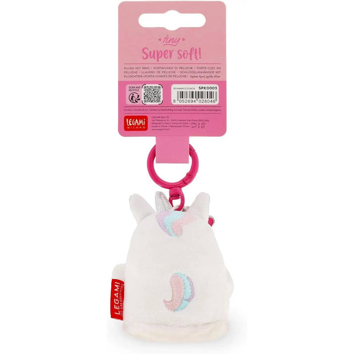LEGAMI Portachiavi Di Peluche Unicorn Tiny Super Soft! - LEGSPK0003