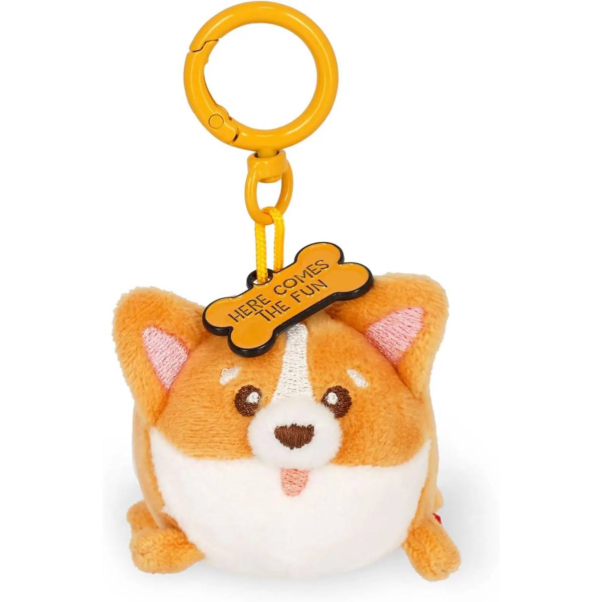 JKJF 10 Portachiavi Con Ciondolo Corgi, Simpatici Cani In Lega, Nero E Giallo, Due Stili, Portachiavi Per Chiavi, Borse, Accessori, Regalo Per Amanti Dei Cani