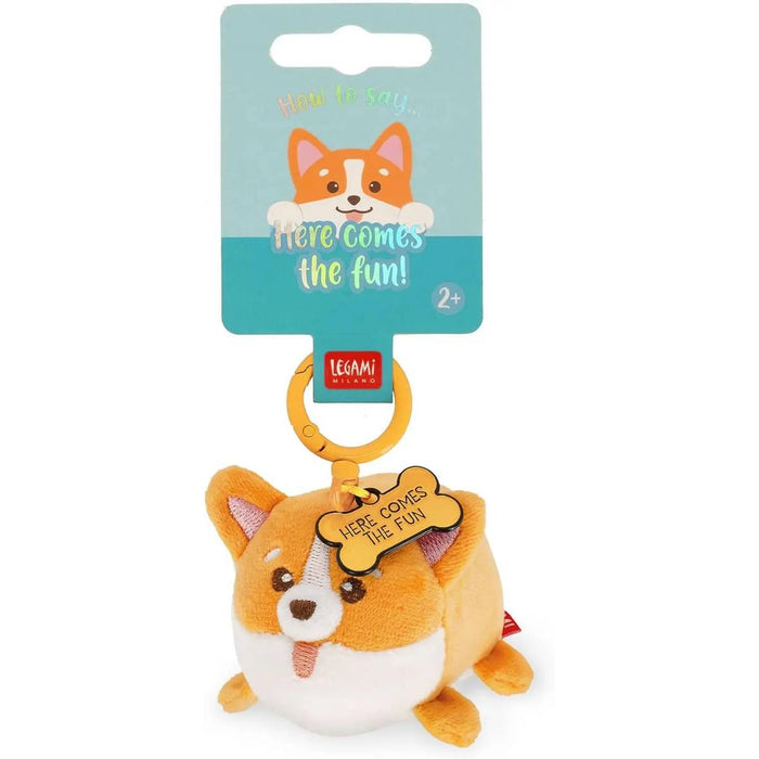 LEGAMI Portachiavi Di Peluche Corgi Tiny Super Soft! - LEGSPK0005