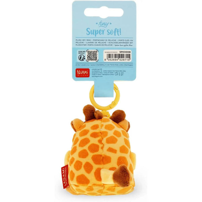 LEGAMI Portachiavi Di Peluche Giraffa Tiny Super Soft! - LEGSPK0008