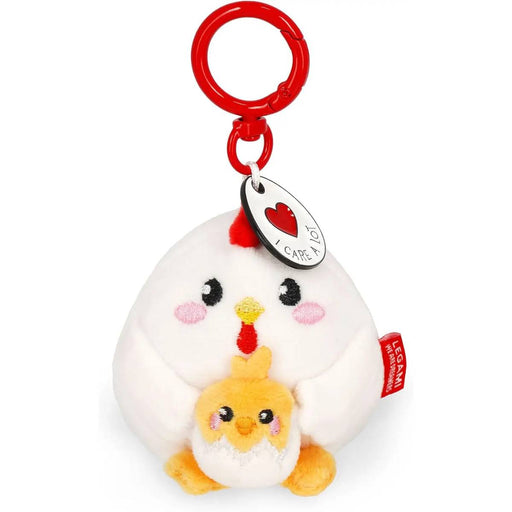 LEGAMI Portachiavi Di Peluche Hen Tiny Super Soft! - LEGSPK0011