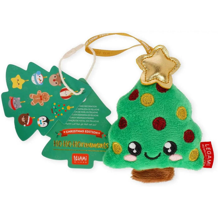 LEGAMI Decorazione Natalizia Di Peluche Tree Oh-Oh-Ohrnaments - LEGSSD0002