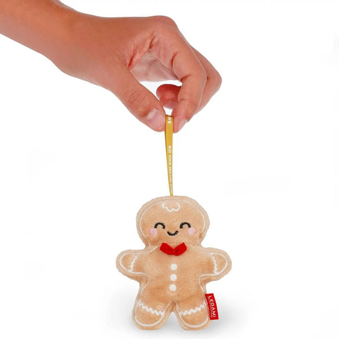 LEGAMI Decorazione Natalizia Di Peluche Gingerbread Oh-Oh-Ohrnaments - LEGSSD0003