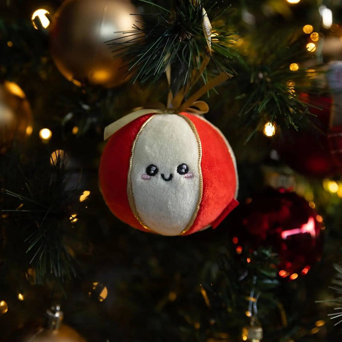 LEGAMI Decorazione Natalizia Di Peluche Ball Oh-Oh-Ohrnaments - LEGSSD0009