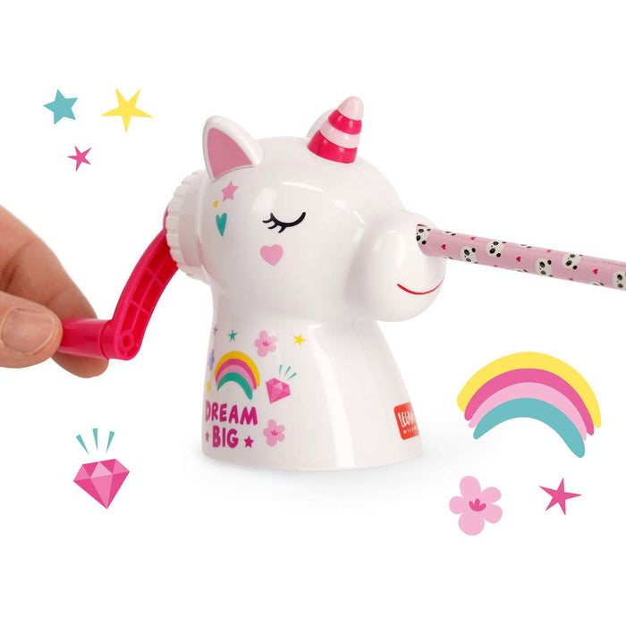 LEGAMI Temperamatite A Manovella Dream Big Unicorno - LEGUS0001