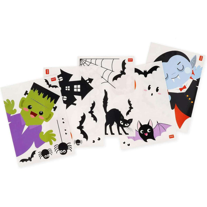 LEGAMI 35 Adesivi Elettrostatici Per Finestra Halloween - LEGWDS0001