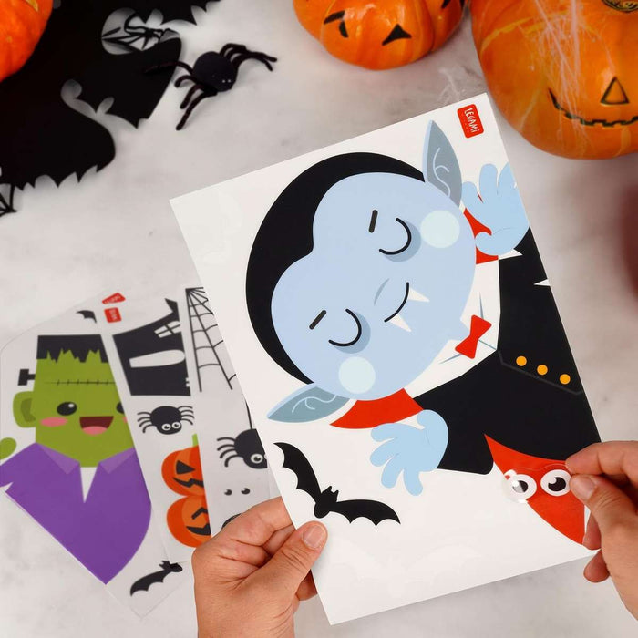 LEGAMI 35 Adesivi Elettrostatici Per Finestra Halloween - LEGWDS0001