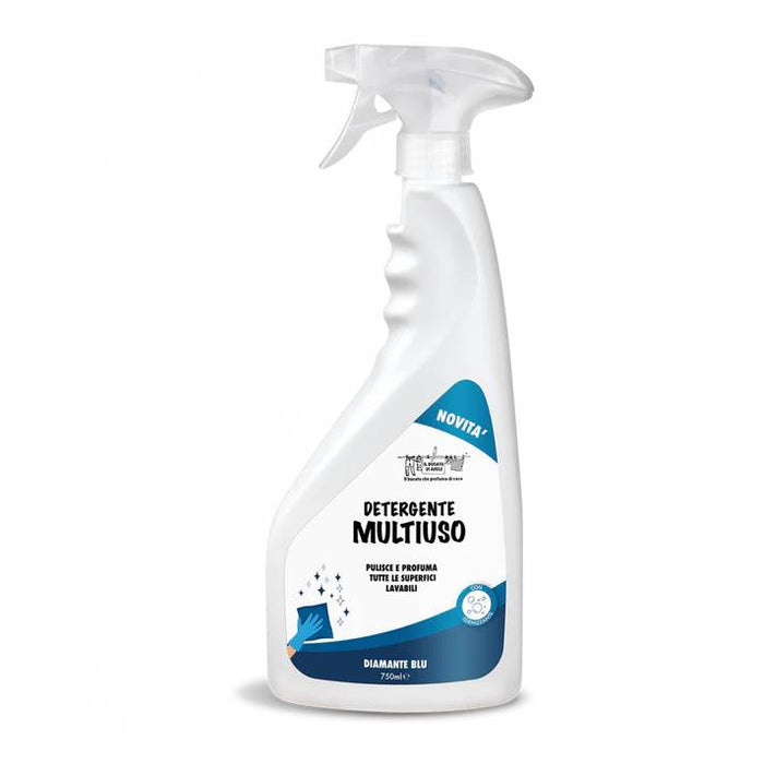 IL BUCATO DI ADELE Spray Detergente Multiuso Diamante Blu 750 Ml - DC-MULTIDB