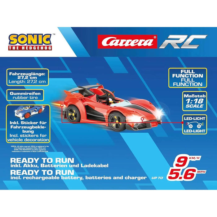 CARRERA Team Sonic Racing Shadow Performance Version Rc - 370201064