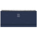 CASTELLI Agenda Settimanale Gommato Blu 29,8X10 Cm - R-25-0023000401C