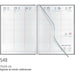 CASTELLI Agenda Settimanale 2025 Gommato Nero 17X24 Cm - R-25-0054800406C
