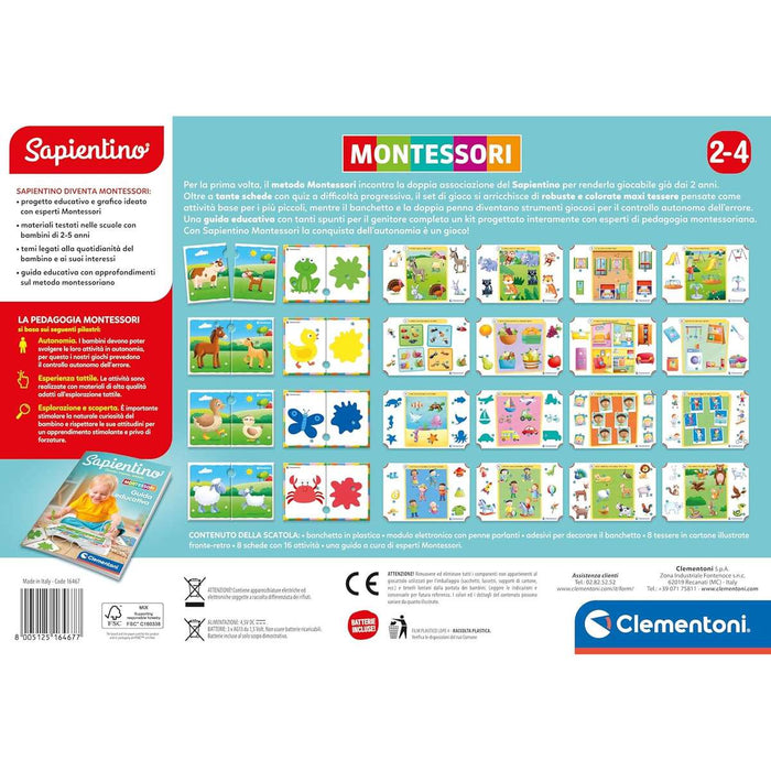 CLEMENTONI Spinotti Sapientino Montessori - 16467