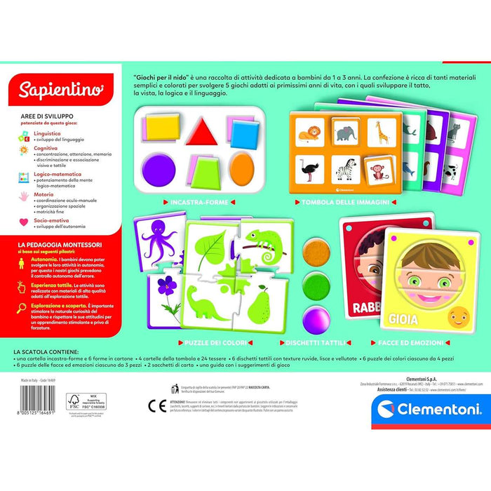 CLEMENTONI Sapientino Montessori Prime Scoperte - 16469