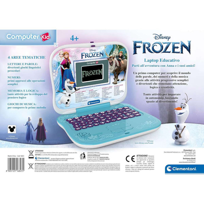 CLEMENTONI Frozen Lcd Laptop It - 16823