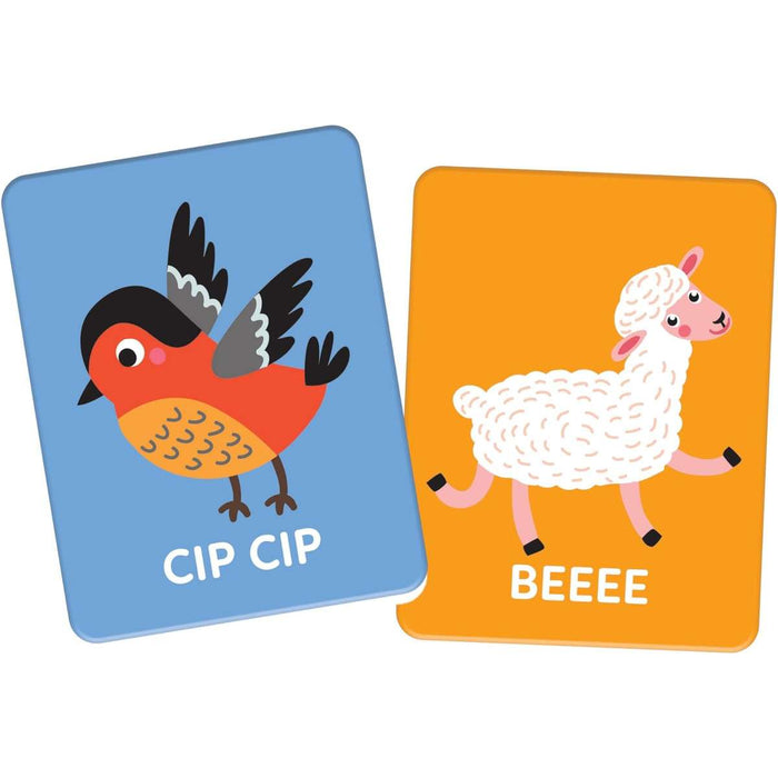 CLEMENTONI Montessori Flashcards Baby Che Verso Fai? - 16831