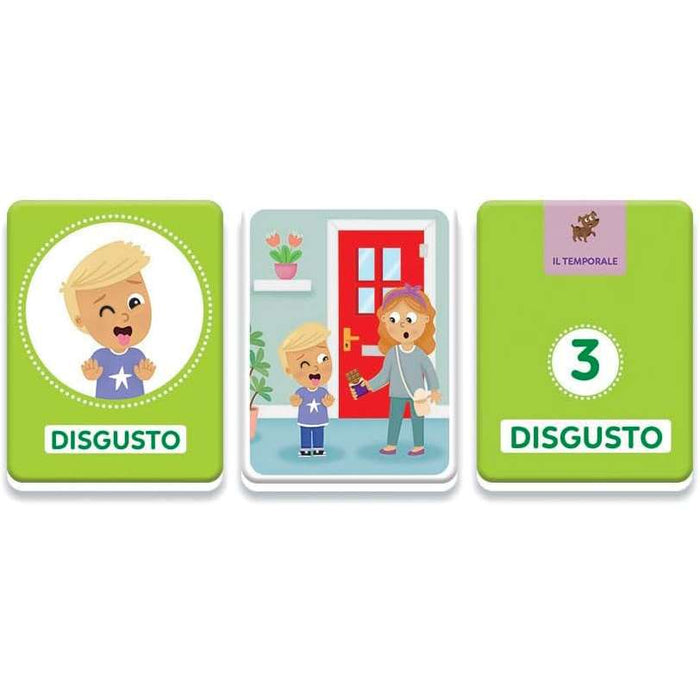 CLEMENTONI Montessori Flashcards Baby Emozioni Ed Espressioni - 16833