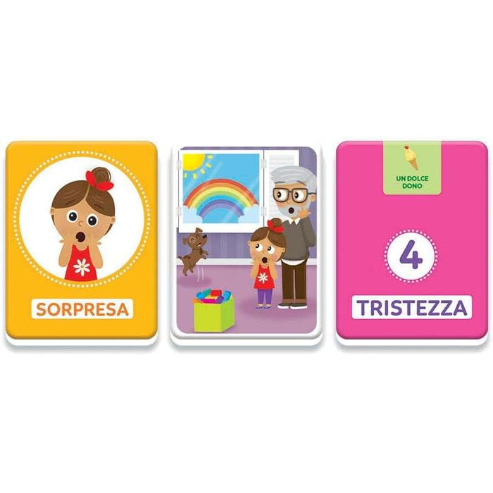 CLEMENTONI Montessori Flashcards Baby Emozioni Ed Espressioni - 16833