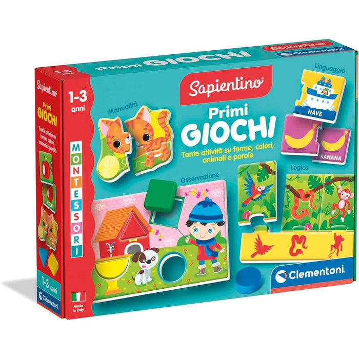 CLEMENTONI Montessori Baby Primi Giochi 16857 — Mornati Paglia