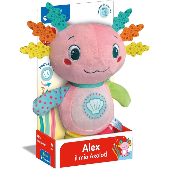 CLEMENTONI Alex Il Mio Axolotl Peluche Interattivo - 17558