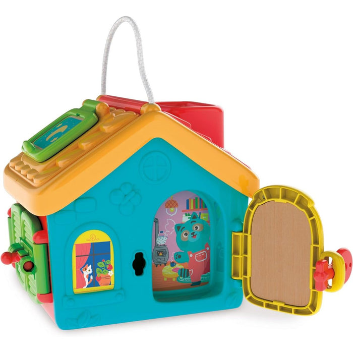 CLEMENTONI Montessori Lock & Key Activity House - 17857
