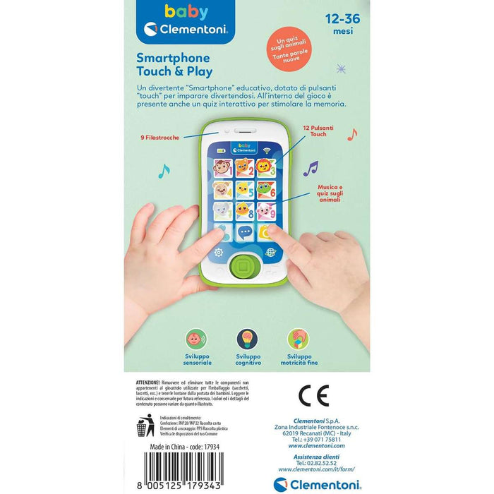 CLEMENTONI Smartphone Touch E Play - 17934