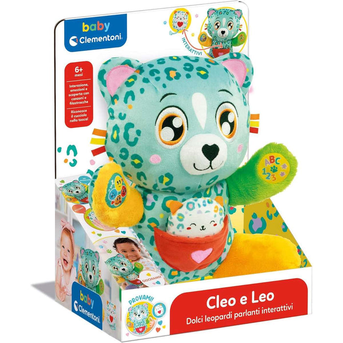CLEMENTONI Baby Cleo E Leo Dolci Leopardi Parlanti - 17966