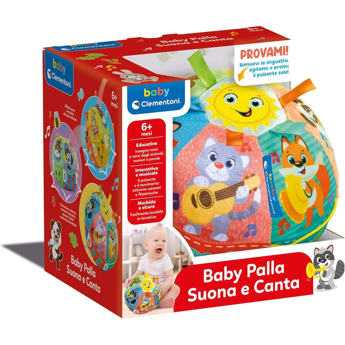 CLEMENTONI Baby Palla Suona E Canta - 17983