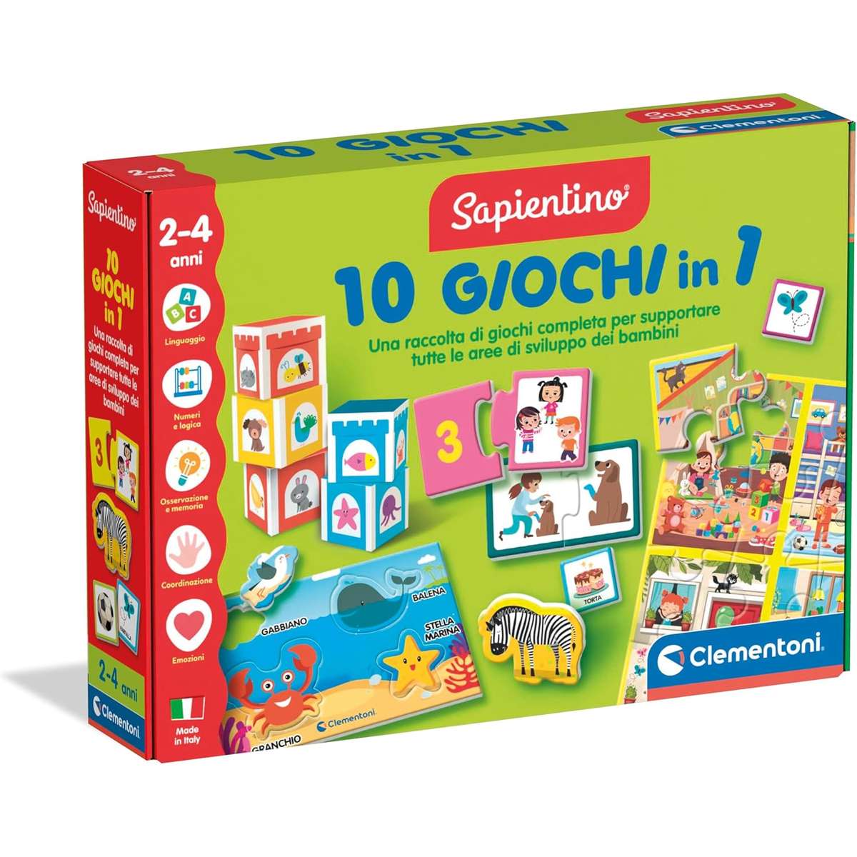 Giochi Educativi Prezzo Sapientino CLEMENTONI Sapientino 10 Giochi